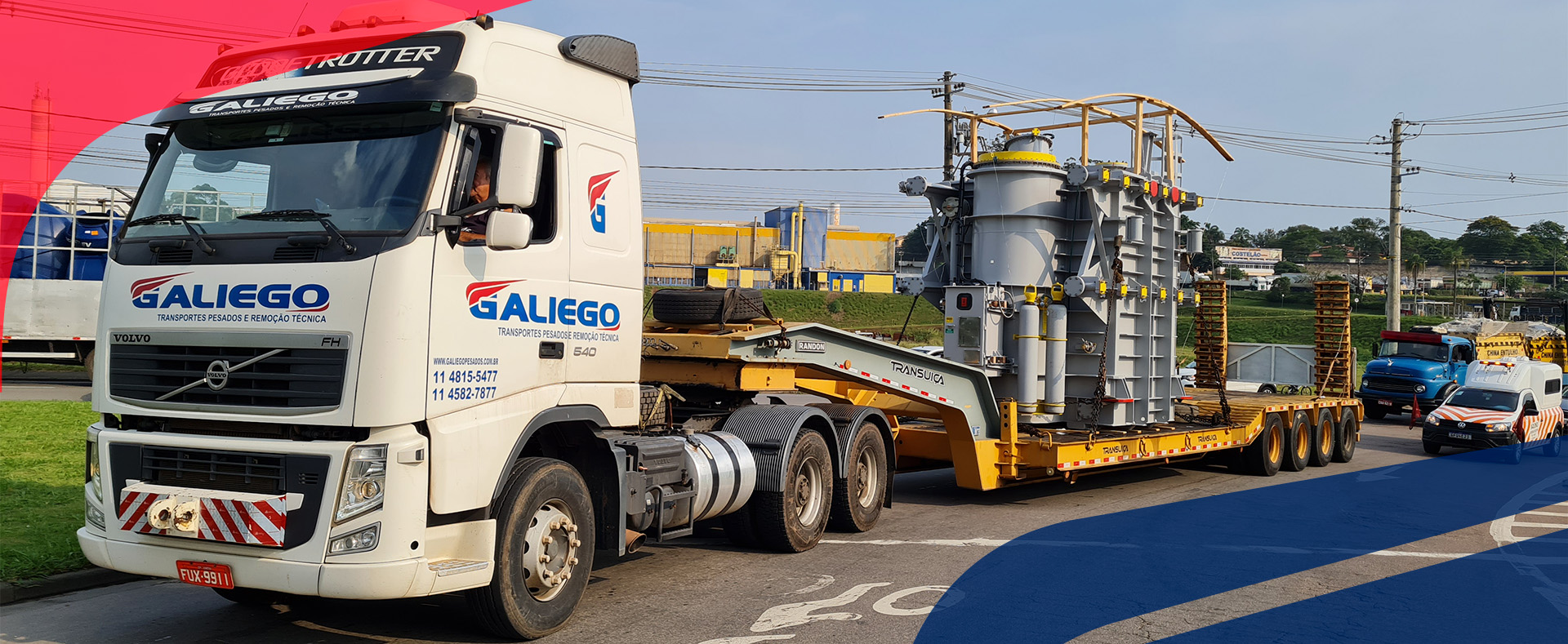 Transporte rodoviário de cargas sensíveis