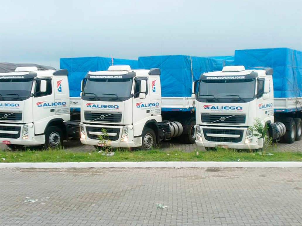 Armazenagem de equipamentos de grande porte e carga de projeto